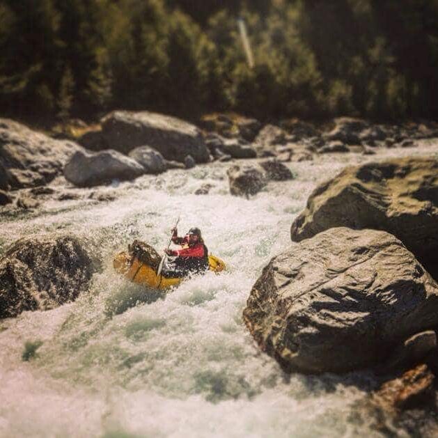 Packrafting in Paradise