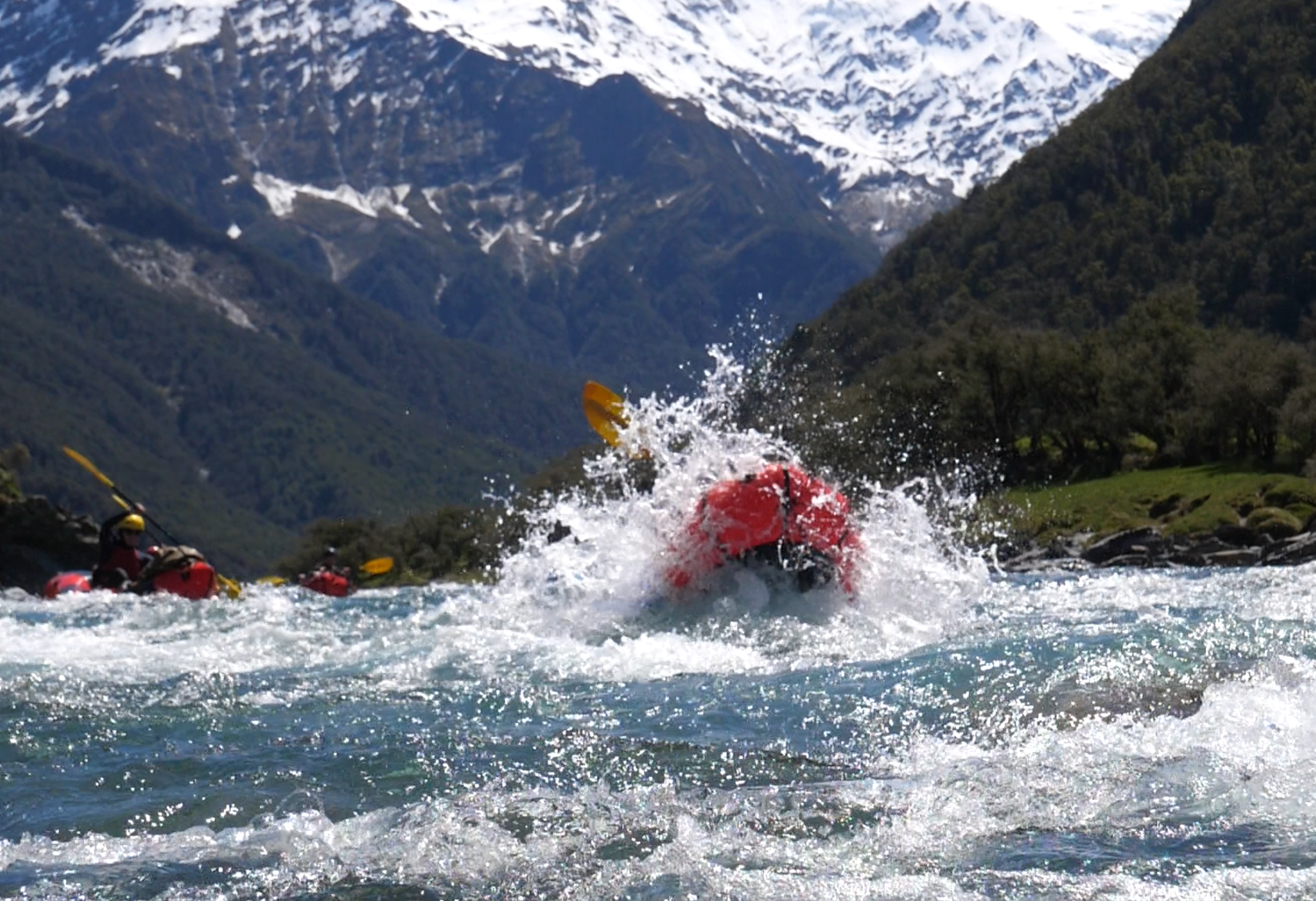 Mt Aspiring Packrafting, Wanaka